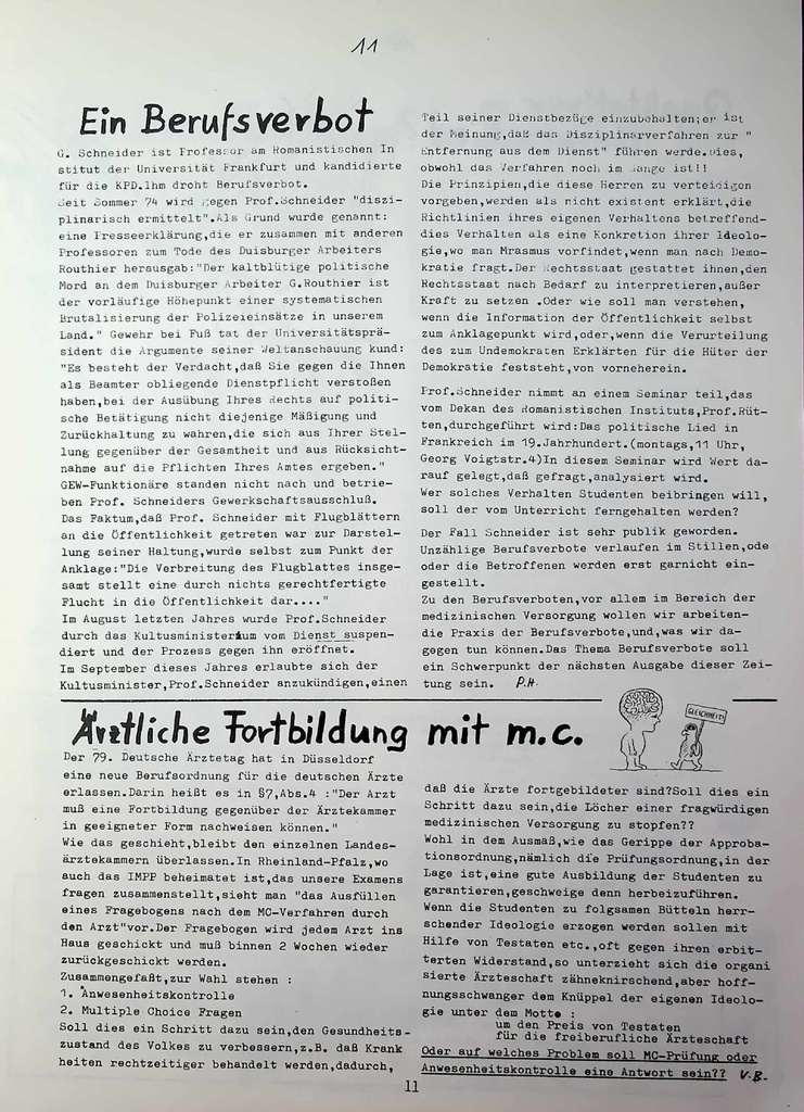 Ein Berufsverbot. Teil seiner Dienstbezüge einzubehalten; er ist – Zeitschrift für alle Gesundheitsberufe