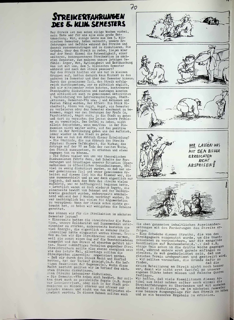 [doc_772888] Streikerfahrungen des 5. klin. Semesters – Zeitschrift für alle Gesundheitsberufe