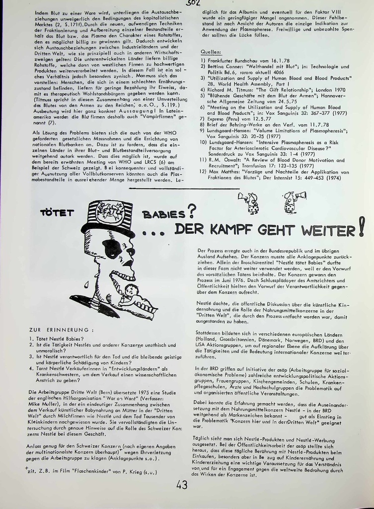 Tötet Babies? Der Kampf geht weiter – Zeitschrift für alle Gesundheitsberufe