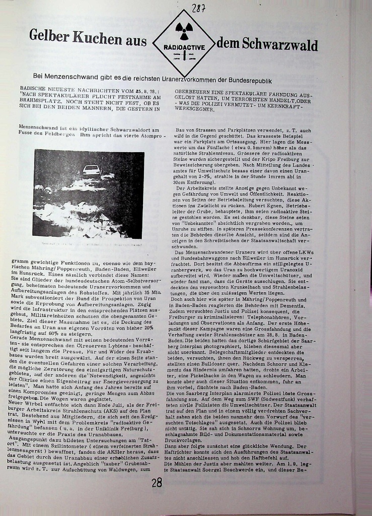 [doc_772999] Gelber Kuchen aus dem Schwarzwald – Zeitschrift für alle Gesundheitsberufe