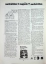 Nachrichten/Magazin: Gesundheitsladen Berlin, Lehrkrankenhaus, Verschärfung im PJ, Kleider machen Leute, Funkkolleg „Umwelt und Gesundheit“, Dr. med. Mabuse jetzt auch in München – Zeitschrift für alle Gesundheitsberufe