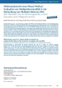 Methodenbericht einer Mixed-Method Evaluation von Multiprofessionalität in der Behandlung von Multipler Sklerose (MS). Der Methoden-Mix als Forschungsansatz in einer Evaluation einer Pflegeintervention