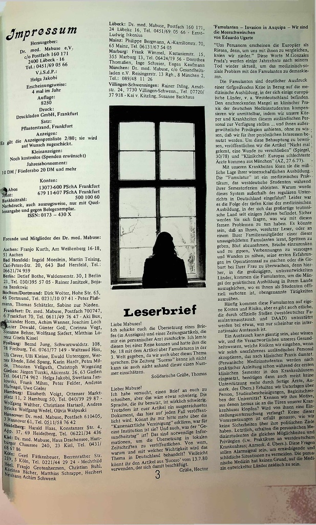 Dr. med. Mabuse 2-1980 Gesamtausgabe – Zeitschrift für alle Gesundheitsberufe