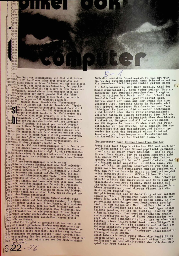 Onkel Doc Computer – Zeitschrift für alle Gesundheitsberufe